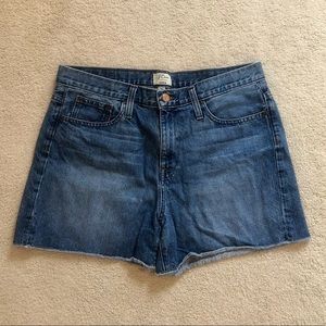 J. Crew Denim Jean Shorts Mid-Rise 3” Inseam (30)